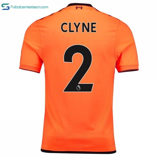 Camiseta Liverpool 3ª Clyne 2017/18